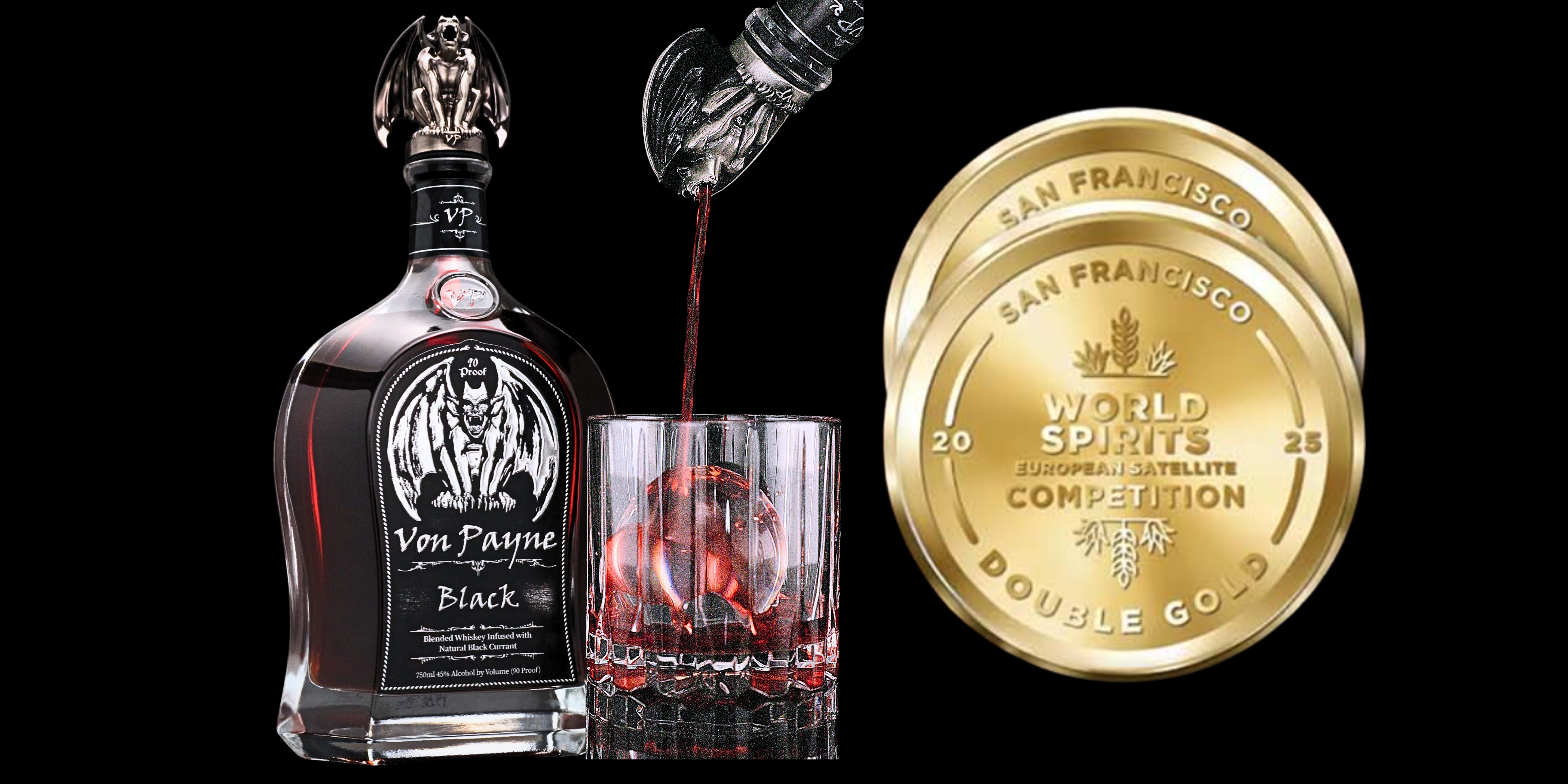 Von Payne Black Wins Double Gold at 2025 San Francisco Spirits Competition